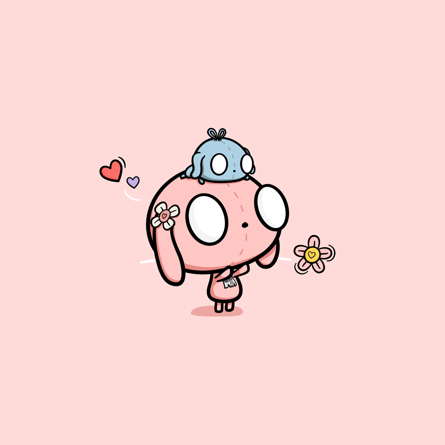 Cute Baby Mom Postcard Poster