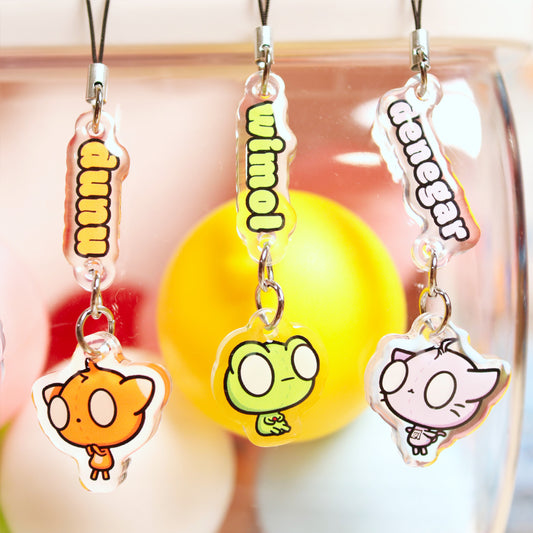 Wimol Acrylic Phone Charm