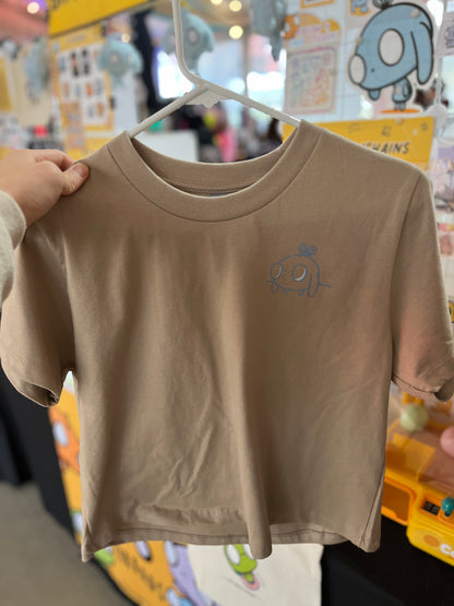 Chilling Boxy Crop Shirt