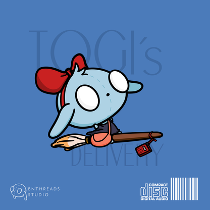 Cute Kiki's Delivery Postcard Poster