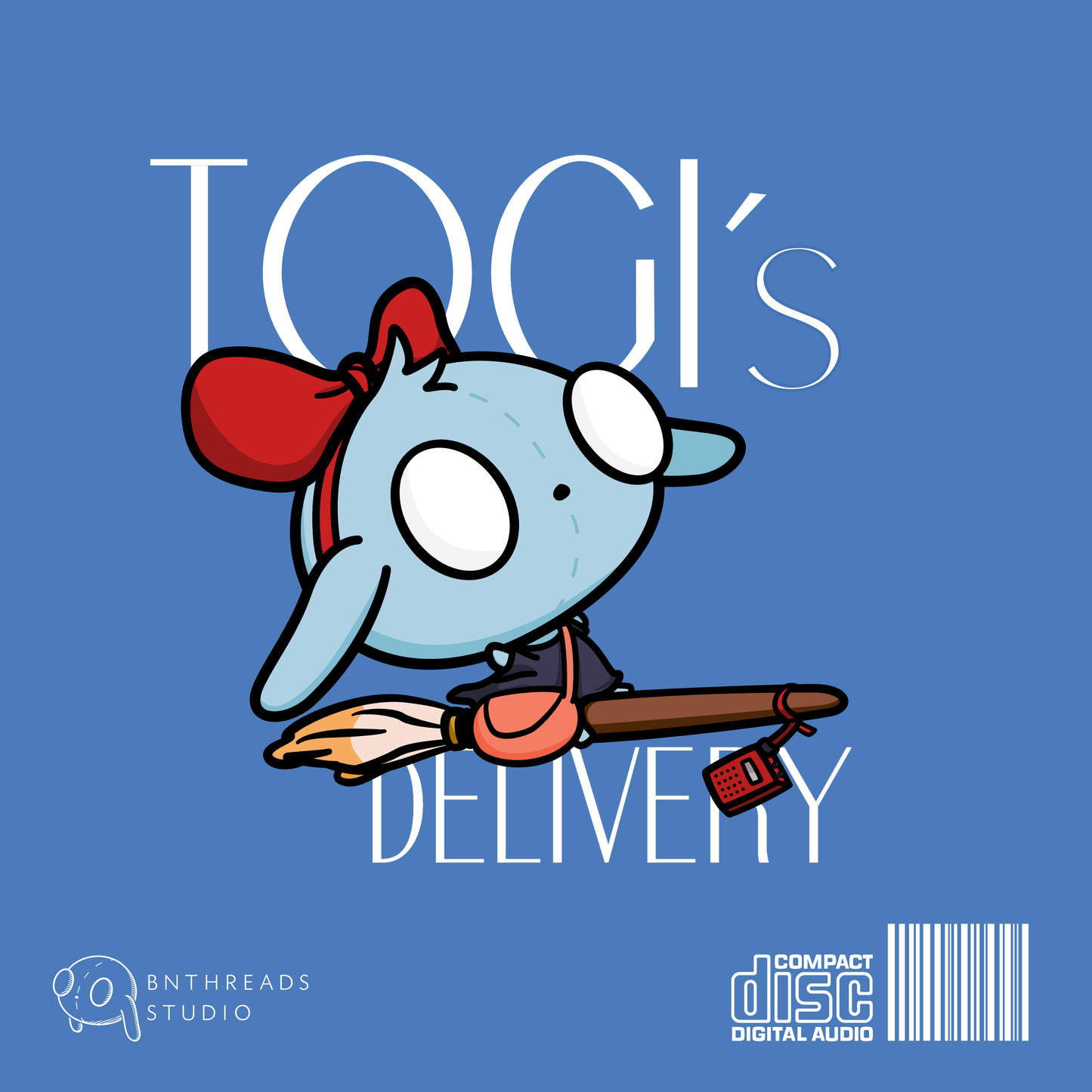 Cute Kiki's Delivery Postcard Poster