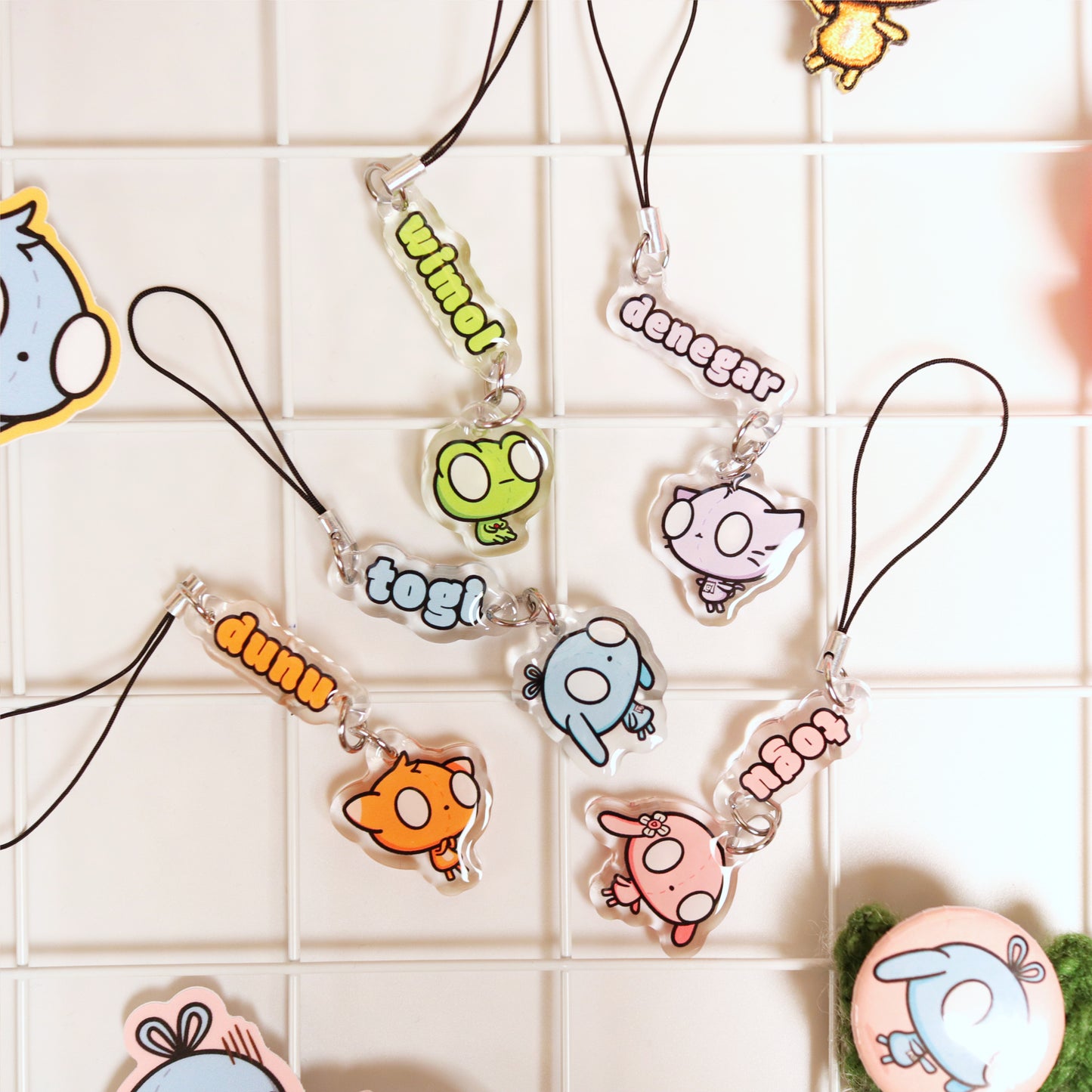 BUNDLE: All New O.Os Phone Charm Set