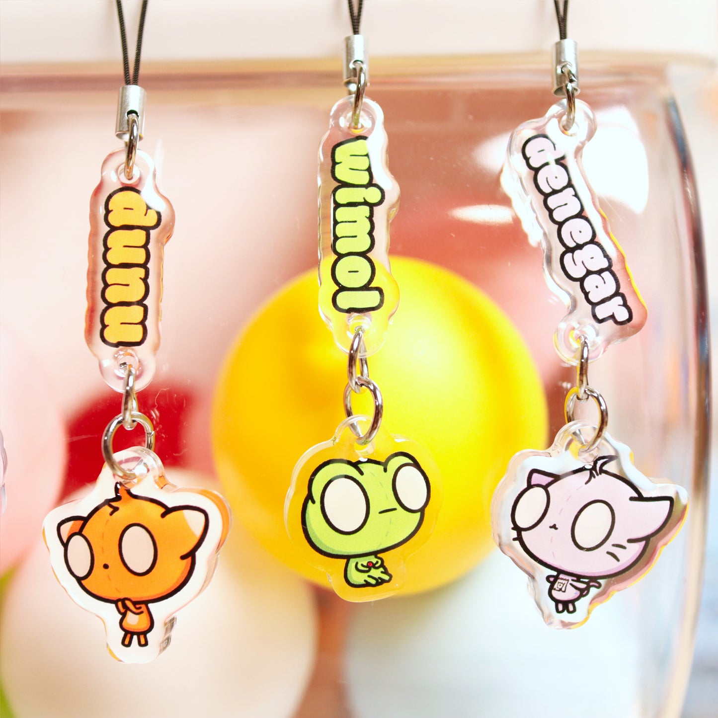 BUNDLE: All New O.Os Phone Charm Set
