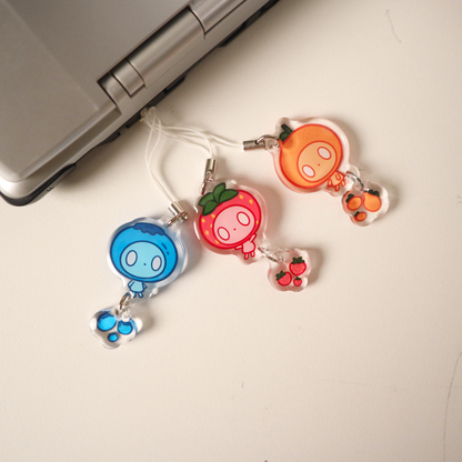 BUNDLE: Fruity Cuties Phone Charm Set