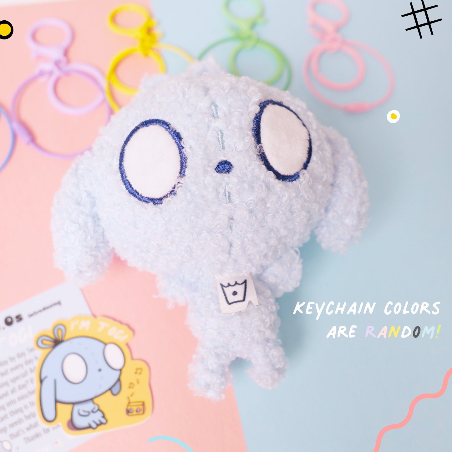 All New: Togi Plush Keychain