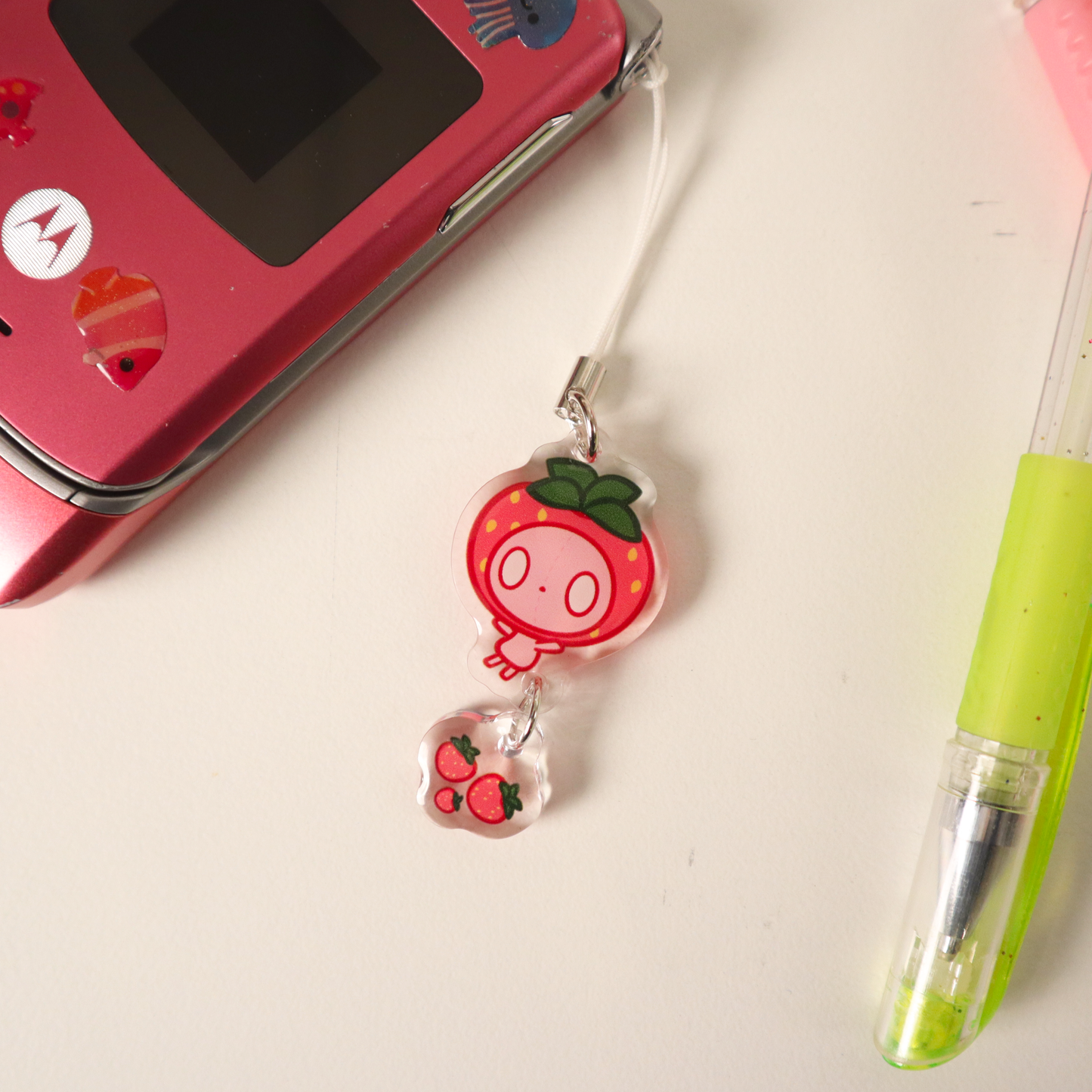 BUNDLE: Fruity Cuties Phone Charm Set