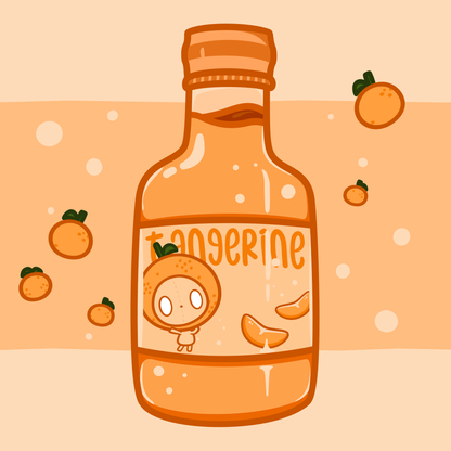 Fun Flavored Drink Illustration Postcard Poster